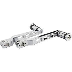 Shift Shifter Lever Linkage Fit for Harley Softail FL Touring Road King Electra Glide Trike Freewheeler (Black)