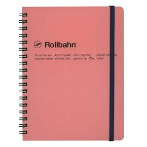 Delfonics Rollbahn Spiral Notebooks: 5-1/2 in. x 7 in. (Blush Pink)