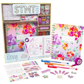STMT DIY Bullet Journaling Kit for Girls Ages 8+ - Planner, Notebook, Stationery Set