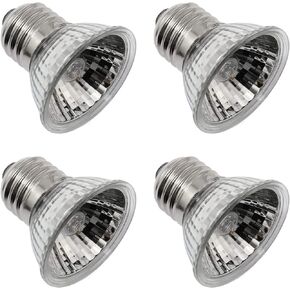 Sun Lamp 4PCS 120V 50W UVA UVB Sun Heat Lamp Bulb Full Spectrum Sun Light Lamp for Turtle Snake Reptile