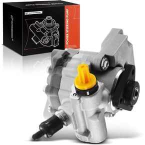 A-Premium Power Steering Pump, Compatible with Land Rover Range Rover 2003 2004 2005 2006 2007 2008 2009, V8 4.4L, Replace # QVB000110E, 7696974103