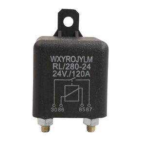 12V Continuous Duty Relay, Relay 250A, 5 Pin Starter Relay, Spdt High Current High Power On/Off Control Relay, Split Charge Heavy Duty Relay Switch