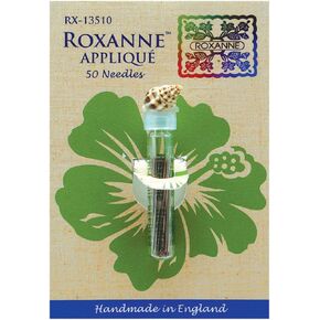 Colonial Needle Roxanne Applique Needles 50/tu Notion, Silver