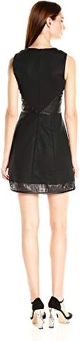 Emporio Armani Women's Sleeveless Fit and Flare Dress with Details in Saudi Arabia