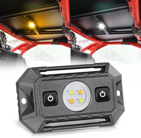 LTEODCHEW LED Dome Light with Switch Universal LED Light Utility Roll Cage Light Car Interior Reading Light Flush Mount Neon Light UTV ATV Truck RZR Polaris Ranger Can-Am Off-Road in Saudi Arabia