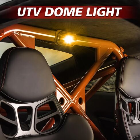 LTEODCHEW LED Dome Light with Switch Universal LED Light Utility Roll Cage Light Car Interior Reading Light Flush Mount Neon Light UTV ATV Truck RZR Polaris Ranger Can-Am Off-Road in Saudi Arabia