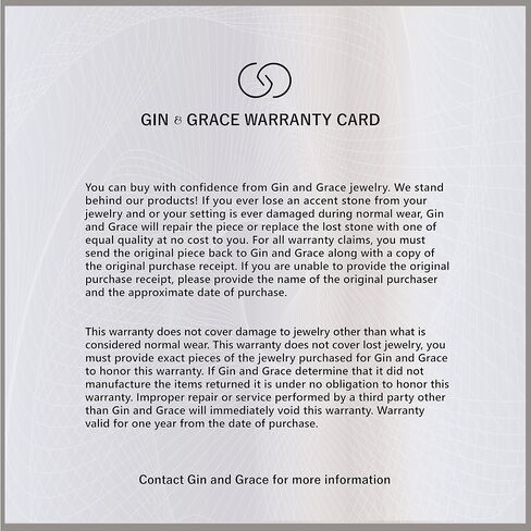 Gin & Grace 10K White Gold Genuine Blue Sapphire and Natural Diamond (I1) Earring for Women. in Saudi Arabia