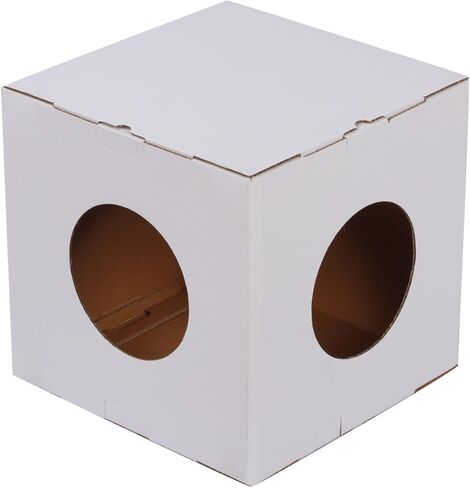 كبير 3D متاهة القط مكعب وحدات من الورق المقوى صندوق إخفاء البيت، سرير نفق القط، إخفاء والبحث عن قلعة مسرح للقطط المتعددة in Kuwait