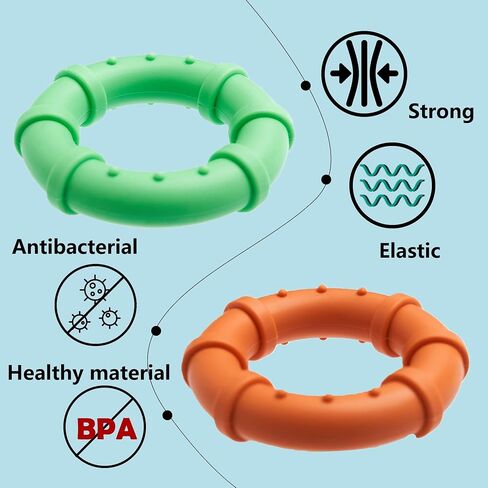 Dog Chew Toys for Aggressive Chewers Dog Chew Toys for Small Dogs Natural Rubber Puppy Teething Toys 2 pcs in Saudi Arabia
