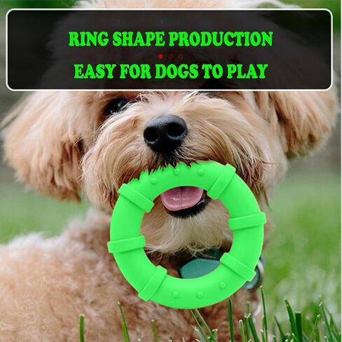 Dog Chew Toys for Aggressive Chewers Dog Chew Toys for Small Dogs Natural Rubber Puppy Teething Toys 2 pcs in Saudi Arabia