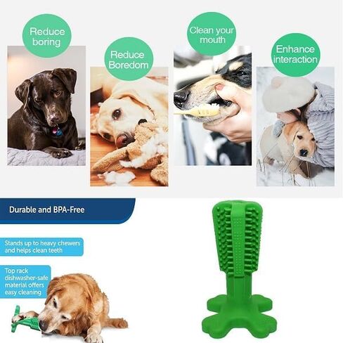 GGSTSL Dog Teething Toy,Chew Toys,Dog Toys for Chewers, Durable Dog Teething Chew Toys for Dog, Dog Toothbrush Chew Toys for Medium/Small Puppies in Saudi Arabia