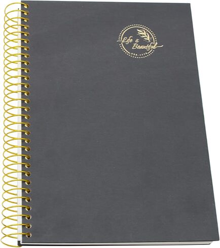 Yansanido Large Spiral Notebook, 5 Pcs B5 Thick Paper Hardcover 7mm College Ruled 5 Colors 150 Sheets -300 Pages Journals for Study, Work, Travel and Notes (5 Color) in Saudi Arabia