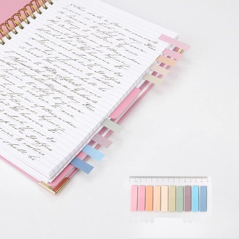 دفتر ملاحظات حلزوني بغلاف صلب من Ddaowanx، مجلة دفتر ملاحظات مسطرة بالكلية، 8.5 بوصة × 11 بوصة، 320 صفحة مجلة كتابة جلدية للنساء، 3 موضوعات A4 دفتر ملاحظات بغلاف مقوى لمدرسة العمل (A4) in Kuwait