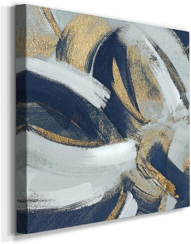 Renditions Gallery Modern Abstract Canvas Wall Art for Living Room,Close to The Edge I, Ready to Hang, 10'' x 10'' (AZS-WC25-44852-R-1010-SC) in Kuwait