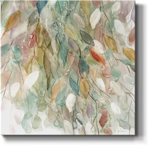 Renditions Gallery Modern Abstract Canvas Wall Art for Living Room,Close to The Edge I, Ready to Hang, 10'' x 10'' (AZS-WC25-44852-R-1010-SC) in Kuwait
