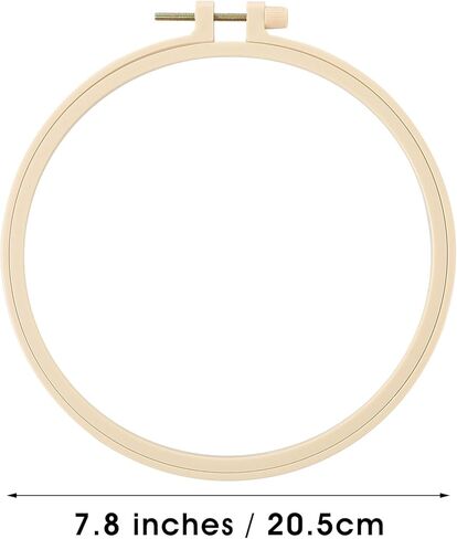 مجموعة التطريز المختومة للمبتدئين من سيبا، مجموعة غرز متقاطعة مع نمط وتعليمات، مجموعة أدوات التطريز للمبتدئين بما في ذلك طوق التطريز وخيوط الألوان والتطريز (برتقالي) in Kuwait