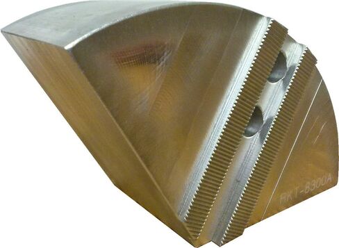 RKT-8300A ألومنيوم 6061 T6، فكي ظرف دائري لخراطيش CNC مقاس 8 بوصات، بطول 3 بوصات (مجموعة من 3 قطع) in Kuwait