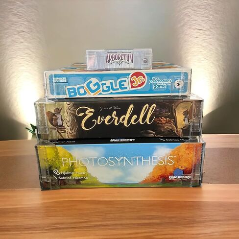 4 Pack: Repair & Protect Your Game & Puzzle Box. 4 sets fit 4 boxes.Clip over corners, reinforce box. Protect new boxes. Small, Med Large X Large set for a range of box heights. (Clear) in Saudi Arabia