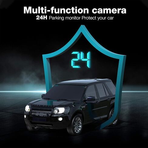 Dual 1080 Dash Cam Front and Inside, 1.5" GPS Car Camera, Dash Camera for Cars with WDR Night Vision, Loop Recording, 170° Wide Angle, 24H Parking Monitor in Saudi Arabia
