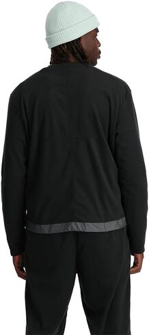 Spyder Men's Lounge Long Sleeve Crew Fleece Sweatshirt in Saudi Arabia