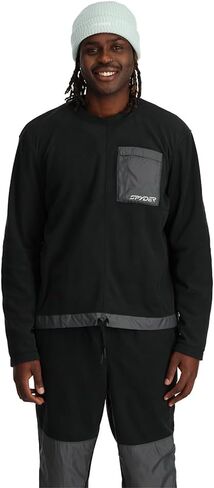 Spyder Men's Lounge Long Sleeve Crew Fleece Sweatshirt in Saudi Arabia