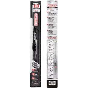 Motor Trend Precision Engineered Wiper Blade - High Performance Aerodynamic Blade Wipes Up Every Drop of Water - Silent, Durable, and Streak-Free (18 + 18 Inch) 2 Pack