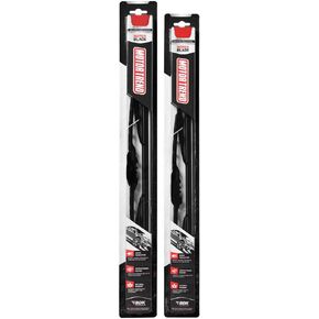 Motor Trend Precision Engineered Wiper Blade - High Performance Aerodynamic Blade Wipes Up Every Drop of Water - Silent, Durable, and Streak-Free (18 + 18 Inch) 2 Pack in Kuwait