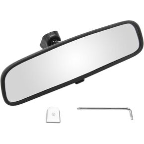 RLB-HILON Rear View Mirror Compatible with Hyundai Elantra Sonata Tucson Veloster Santa Fe, for Kia Forte Optima Forte5 Sorento Soul Rio K5 Sedona Sportage, for 851013X100, Day/Night Mirror
