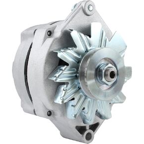 DB Electrical ADR0243 Alternator Compatible with/Replacement for Chevrolet, GMC, Buick, Other GM Vehicles and Allis Chalmers, Clark, Hyster, Other Tractors 1961-80 / 12V, 60A, External Fan / 7111