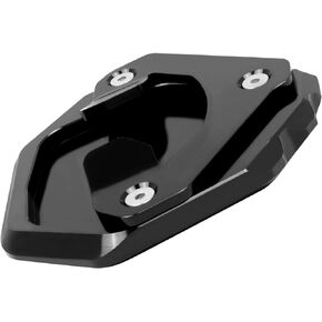 CHIFUN Kickstand Enlarger Pad Side Stand Extension Plate Replacement for Yamaha Tenere 700 XTZ700 2019-2022 (Black)