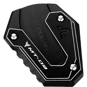 ZYAKOMO Fit For Yamaha MT09 2023 MT 09 MT-09 SP FZ09 2015-2022 2023 CNC Motorcycle Kickstand Pad Foot Side Stand Extension Support Plate (Blue)