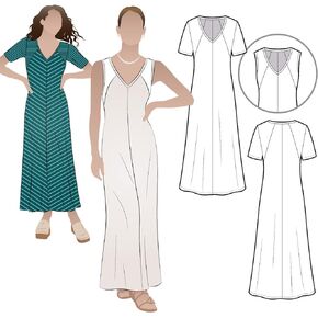 Style Arc Sewing Pattern - Jacinta Knit Dress (Sizes 04-16)
