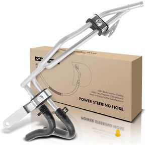 A-Premium Power Steering Hose Return Hose Line Assembly Compatible with Infiniti G35 2005-2007 V6 3.5L Cooler To Intermediate Hose