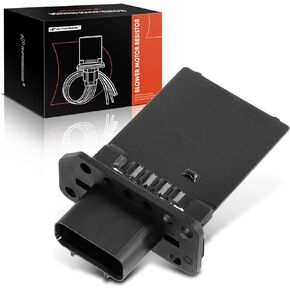 A-Premium HVAC Blower Motor Resistor Compatible with Ford & Mercury Vehicles - Crown Victoria 2005-2011, Grand Marquis 2006-2011 - Front Side, Replace# 4W7Z-19A706-A, 4W7Z19A706A
