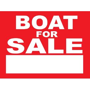Boat For Sale Sign Metal Tin Sign 8x12 Inches Caution Danger Safety Security Warning Notice Signs