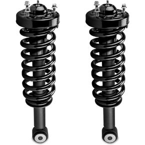 KAX Front Struts Fit for F150 2004 2005 2006 2007 2008, Mark LT 2006 2007 2008, Quick Complete Suspension Struts with Coil Spring Assemblies 171362 Full Set of 2 SAA372 (SR4078 ST8582)