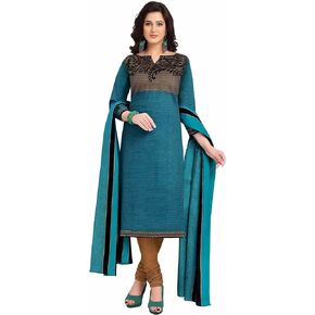 Miraan Women's Cotton Printed Readymade Salwar Suit