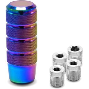 مذهلة السيارات (أسود) عصا سباق JDM دليل والعتاد التحول المقابض لتناسب متوافق مع مازدا تاكوما STi نيسمو 2004 هوندا أكورد سوبارو فوكس ST مياتا تويوتا وشملت محولات in Kuwait