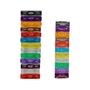 250PCS Car Blade Fuses Assortment Kit Auto Fuse Standard and Mini Car Fuse for Marine, RV, Camper, Boat, Truck (2A/ 3A/ 5A/ 7.5A/ 10A/ 15A/ 20A/ 25A/ 30A/ 35A/40A/45A/50A)
