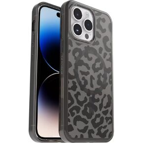حافظة OtterBox iPhone 14 Pro Max (فقط) Symmetry Clear Series+ - شفافة - أنيقة للغاية - يتم تثبيتها على MagSafe - حواف مرتفعة تحمي الكاميرا والشاشة - عبوة غير مخصصة للبيع بالتجزئة