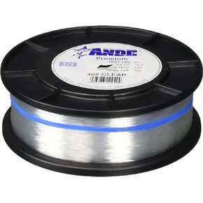 Ande Monofilament Line (Clear, 40 -Pounds Test, 1/2# Spool)