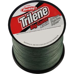 Trilene Big Game Braid-Quarter Spools-Lo-Vis Green-50lb