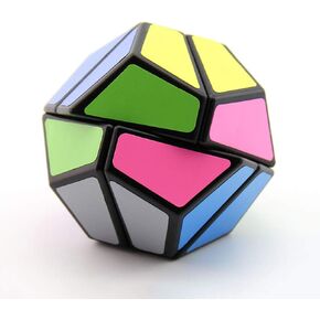 2-Layered 2x2 Megaminx Cube Sticker 2×2 Pentagonal Dodecahedron Speed Cube Puzzle Toys Brain Teasers