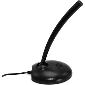 USB Computer Microphone, Desktop Microphone/Laptop Microphone, Windows/Mac Compatible, Suitable for Skype, YouTube, Recording, Gaming, for Chat (Black)