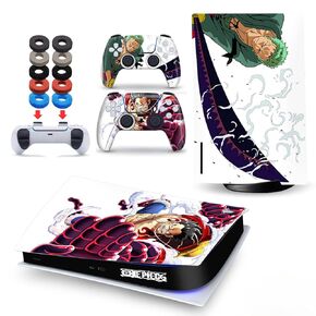 مجموعة مظهر MaD Vision® لجهاز PS5: إصدار CallOfDuty COD القياسي/القرص + 5 أزواج من حلقات التصويب | تصميم لاصق ومقاوم للخدش لجهاز بلاي ستيشن 5