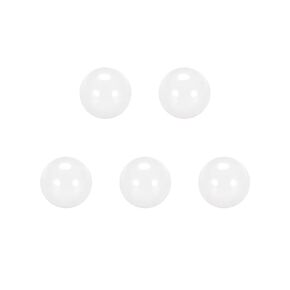 uxcell 2.5mm Ceramic Bearing Balls, ZrO2 Zirconium Oxide Ball G5 Precision 5pcs
