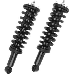 KUSATEC Front Pair Complete Struts Shock Absorber fit for Toyota Sequoia 2001-2007, 171348L+171348R Left/Right Struts with Coil Spring Assemblies