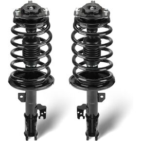 Front Complete Struts Assembly w/Coil Spring Shock Absorber Compatible with 2007-2010 Toyota Sienna 7 Passenger Seating (FWD), Replace for 172363 172364, 2Pcs