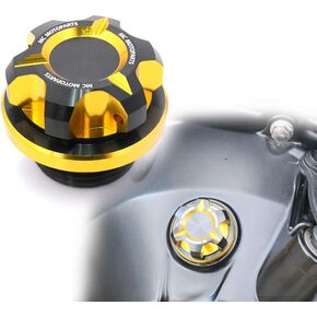 T-Axis Black CNC Oil Filler Cap Compatible with GSX-S1000 F GSX-S 750 GSX-R 750 600 2016 17