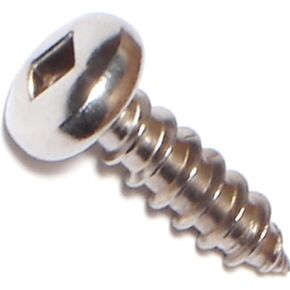 014973203443 Square Drive Pan Head Sheet Metal Screws, 12 x 3/4-Inch, 18-Piece